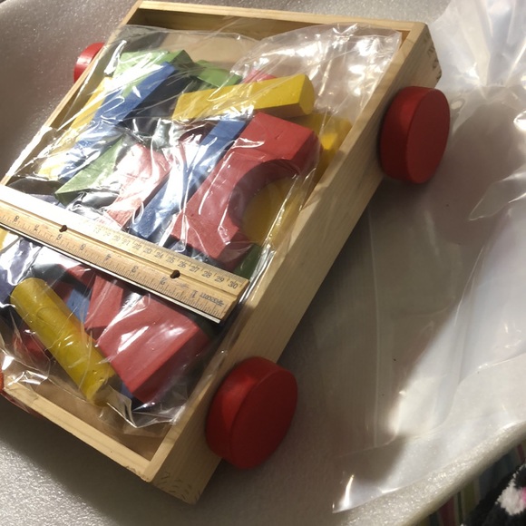 blocks Pattern wooden Blocks Build Math tiles manipulatives shapes - Picture 9 of 9